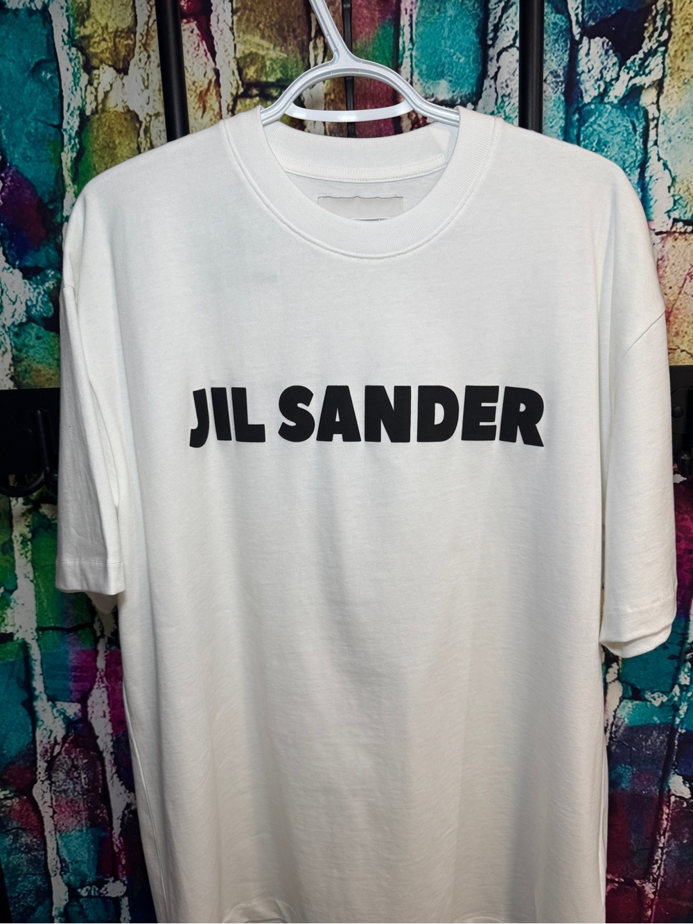 Jil Sander White T-Shirt with oversized M-L